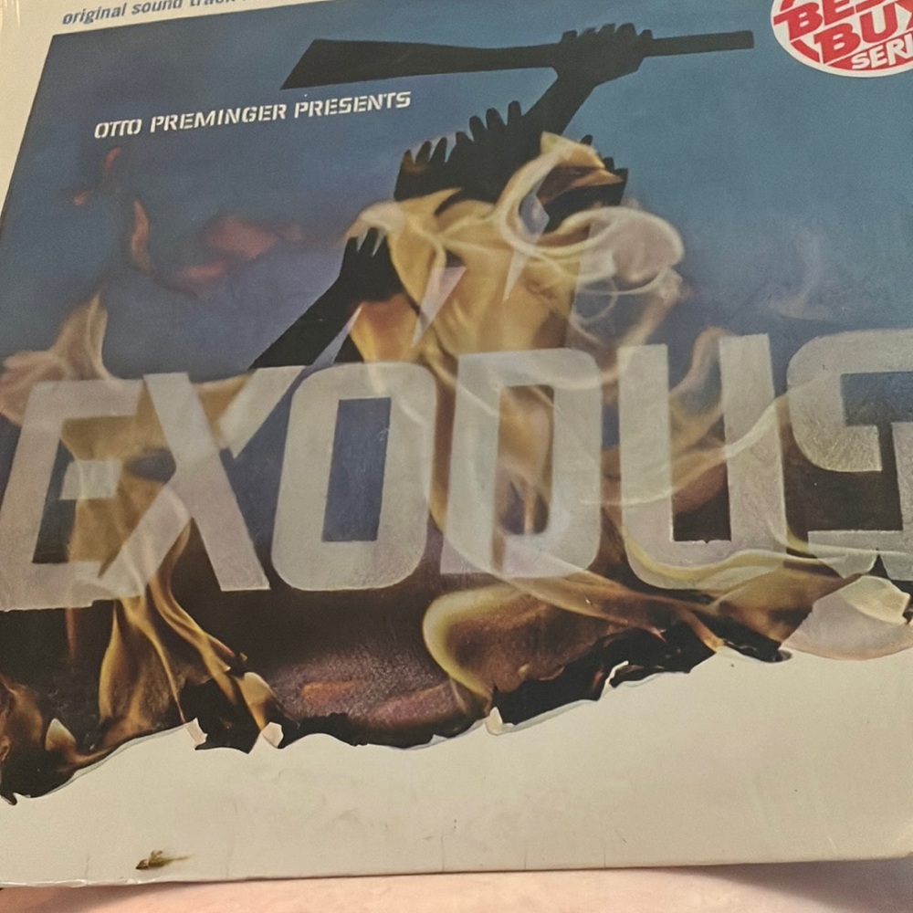 Exodus Original Sound Track Vinyl Record Album